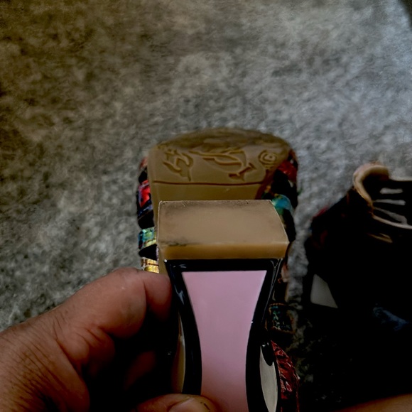 Spring Step L Artiste Multicolor Strappy Heels - Picture 8 of 13